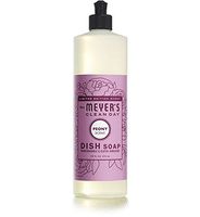 Mrs.Meyers Clean Day Liquid Dish Soap - Peony - Case of 6-16 Fl Oz