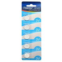 Insten CR1620 3V Lithium Batteries Coin Button Cell Watch Battery (Pack of 10-Piece)