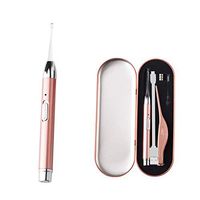 Rechargeable LED Smart Flexible Flashlight Earpick Ear Cleaner Earwax Removal Soft Earpick Clean Tool(Blue)