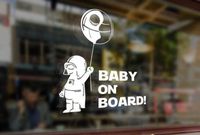 25 Centimeters Baby on Board Star Wars Mini Wader in car Vinyl Stickers Funny Decals Bumper Car Auto Computer Laptop Wall Window Glass Skateboard Snowboard