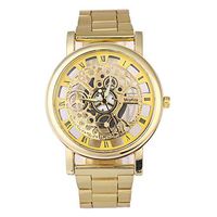 Fashion Men Watch,Fxbar Minimalist Unique Analog Wrist Watch Casual Outdoor Bracelet Watches Sport Watch(Gold)