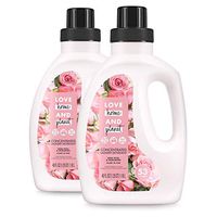 Love Home and Planet Concentrated Laundry Detergent Rose Petal & Murumuru 40 oz, 2 Pack