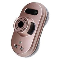 FENGRUI R-C901 Smart Window Cleaner Robot Automatic Infrared Remote Magnetic Cleaner for Inside and Outdoor High Floor Window Bathroom Kitchen Wall Glass Ceramic Tile (Gold)