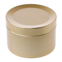 50ml Mini Tin Tea Storage Box Round Metal Case Wedding Favor Organizer Container-TwJim