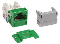 MGS400-226 - Systimax GigaSPEEDÂ® XL MGS400 Series Category 6 U/UTP Information Outlet, Green