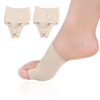 SUPVOX Bunion relief sleeve orthopedic bunion toe straighteners corrector for therapeutic relief hallux valgus - size s (apricot)