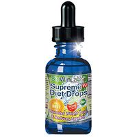 BioWinLabs® Supreme Diet Drops Weight Loss Supplement 2oz 60mL 762mg 30 Days Fat Burner Diet Supplement Appetite Suppressant for Men and Women with Diet eBook Diet Instructions All Natural