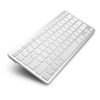 Bluetooth Wireless Keyboard White for Any Device That Is Bluetooth Enabled