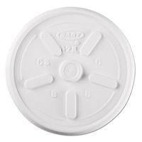 White, Vented Lid - 1000 Per Case.