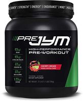 Pre JYM Pre Workout Powder - BCAAs, Creatine HCI, Citrulline Malate, Beta-Alanine, Betaine, and More | JYM Supplement Science | Cherry Limeade Flavor, 30 Servings