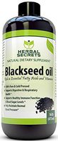 Herbal Secrets Black Seed Oil Natural Dietary Supplement - Cold Pressed Black Cumin Seed Oil from 100% Genuine Nigella Sativa Oz bottle (16)