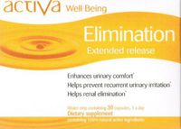Activa Well Being Elimination (Urination) - 8 Hour Extended Release