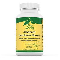 Terry Naturally Advanced Heartburn Rescue - 30 Softgels - Long-Lasting Heartburn Relief, Supports Digestive Function - Soy-Free, Dairy-Free, Gluten-Free - 30 Servings