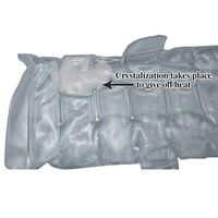 Sharebear Reusable Magic Heating Pad - Portable Therapy Warming Pads for Arthritis, Body Stiffness, Pain Relief - Can Be Used to Warm Baby Bottles - 100s of Uses - No Electric Or Batteries