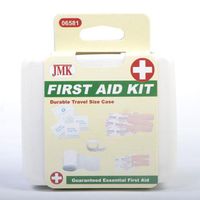 IIT Travel Size Car Boat Plane First Aid Kit With Plastic Case - TSA Compliant