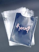 PackNation - 9'' x 12'' 100 Pcs Clear Cellophane Cello Self Seal Poly Bags for Clothing, Household, Toys & T-Shirts Premium Packaging