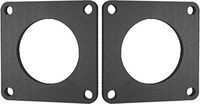 Exact Fit Tweeter/Speaker Adapter Spacer Rings for Infiniti and Nissan - SAK047_175-1 Pair