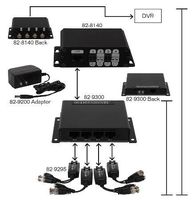 4 UTP-to-1 UTP Receiver/Transmitter