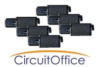 Compatible Seiko IR-40 Black Ink Rollers, Works for SANYO ECR138, SANYO ECR290, SANYO LX3553, SEIKO IR30