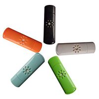 Kekailu Mini USB Aroma Diffuser - Portable USB Aromatherapy Essential Oil Diffuser Car LED Light Aroma Air Fresher with Night Light