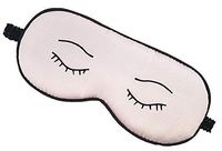 Embroidered Natural Silk Sleep Mask & Blindfold Super-Smooth Eye Mask Eye Cover#550