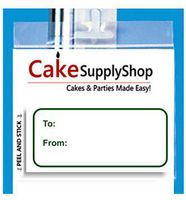 96ct Trendy Christmas Green Peel N Stick Wedding Birthday Party 3-1/2 X 1-1/2 Gift Tags Stickers/Labels