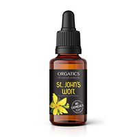 ORGATICS Premium St. John's Wort Oil - Alcohol-Free Hypericum Perforatum Oil Drops (20 ml | 0.7 fl.oz.)