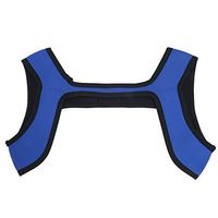 iEFiEL Mens Neoprene Harness Sports Shoulder Supports Braces Protective Gear Fitness Blue Medium