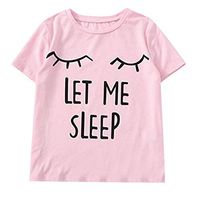 Xia&Han Women's Basic Print Tee O-Neck Shirts Short Sleeve Blouse Plain Tunic Loose Casual Tops Pullover Pink