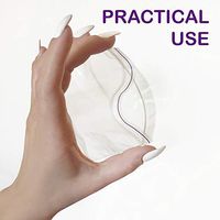 100 Count 4” x 6” inch Clear Plastic Reclosable Zip Poly Bags Resealable Lock Seal Zipper Ziploc Bags