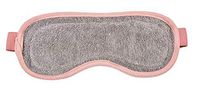 Hemp Sleep Mask, 2 Pack, Hemp Terry Fabric, Comfortable & Eco-Friendly, Grey with Pink Strap