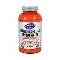 NOW Sports Nutrition, Branched Chain Amino Acids, With Leucine, Isoleucine and Valine, 240 Capsules