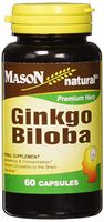 Mason Vitamins Ginkgo Biloba Tablets, 60 Count