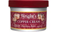 Wright's Copper and Brass Cream Cleaner - 8 Ounce - Gently Cleans and Removes Tarnish Without Scratching (2)
