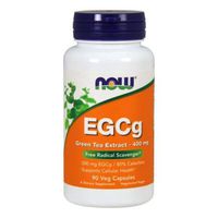 EGCg Green Tea Extract, 400 mg, 90 Vcaps by Now Foods (Pack of 4)