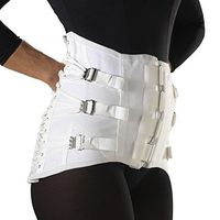 Lumbosacral Support, Spinal Disk Back Brace, Adjustable Front, Tall