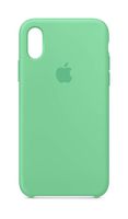Apple Silicone Case (for iPhone Xs) - Spearmint