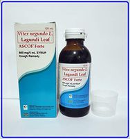 Ascof Forte Lagundi Leaf Syrup Menthol Cough Remedy 120 mL