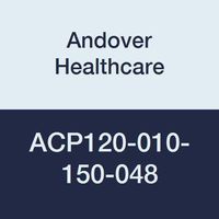 Andover Healthcare ACP120-010-150-048 Victorytape Cover Tape, 120, 45' Length, 1" Width, White, Latex (Pack of 48)