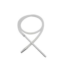 Liu huida 1.8M Hookah Shisha Hose with Aluminum Stem Silicone Hose Shisha Hookah Hose Modern Smoking Pipe