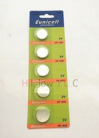 Hillflower 200 pcs CR1632 Card Blister 1632 BR1632 3V Long Duration Heavy Duty Lithium Battery with Hillflower Coupon