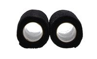 Andover Flexible Sports Tape Wrap (2 Pack), Black, 3"