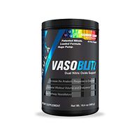 VASOBLITZ Award Winning Dual Nitric Oxide Pre Workout with NO3T Arginine Nitrate,L-Citrulline,Betaine Anhydrous, Calcium Lactate & Caffeine Free for Muscular Endurance(30 Serving,Rainbow Candy)      