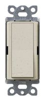 Lutron Claro On/Off Switch, 15-Amp, Single-Pole, SC-1PS-LS, Limestone