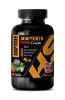 Anxiety and Stress Relief Supplements - ADAPTOGEN Premium Complex - ashwagandha Capsules - 1 Bottle 60 Vegetable Capsules