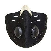 Roisay Face Cover,Breathing Valve Breathable Dustproof Air Filter Reusable Unisex Mouth Cover Windproof Foggy Haze Pollution Filter Particulate Filter Ʀespirator for Personal Protection