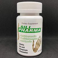 Sili Pharma 1 Bottle 20 Tab Inflammation,Arthritis, High uric Acid, Osteoporosis