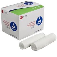 Dynarex Stretch Gauze Bandages, Non-Sterile, 4" x 4.1 yards, 96/cs