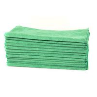 Chemical Guys MIC_MGREEN_12 Workhorse Professional Grade Microfiber Towel, Green (16 in. x 16 in.) (Pack of 12)
