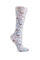 Cutieful Therapeutic Graduated 8-15 mmHg Compression Socks - Nurse Bears